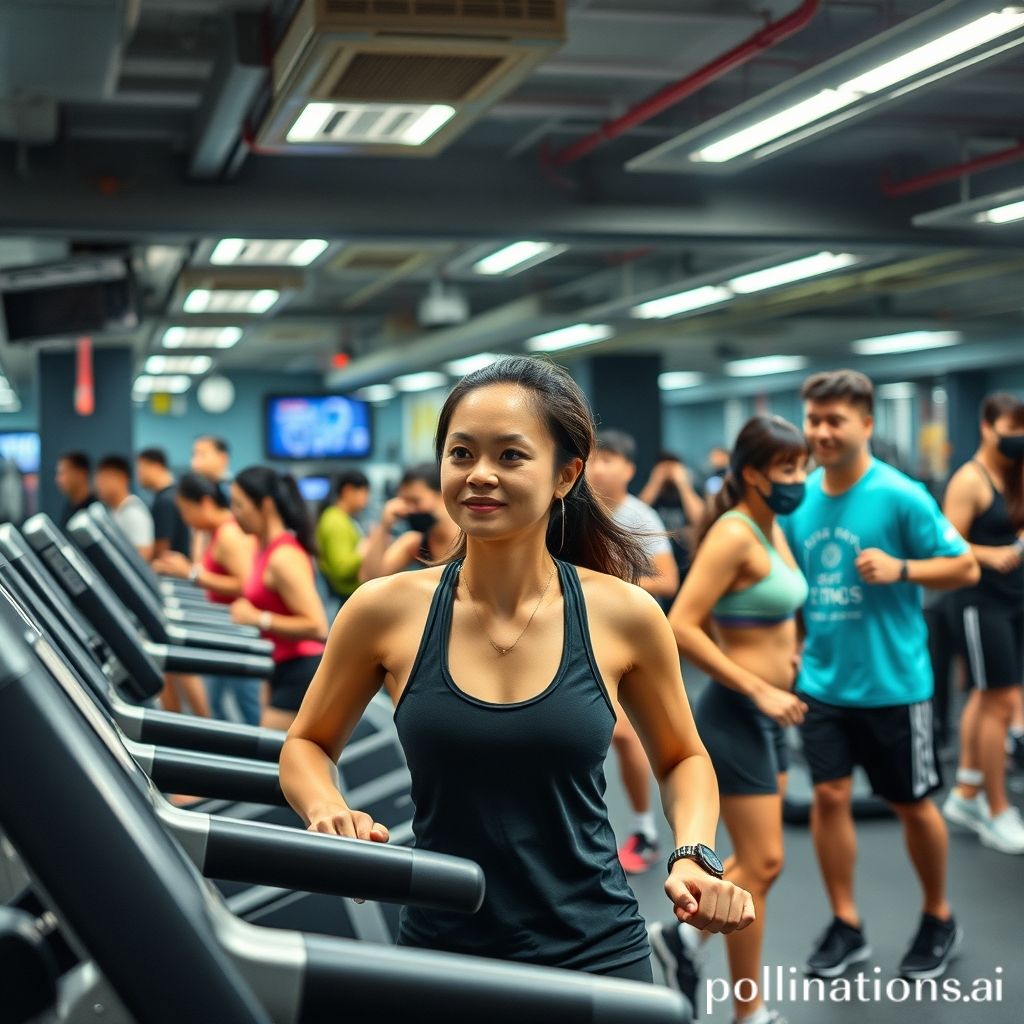 Fitness Scene in Taipei